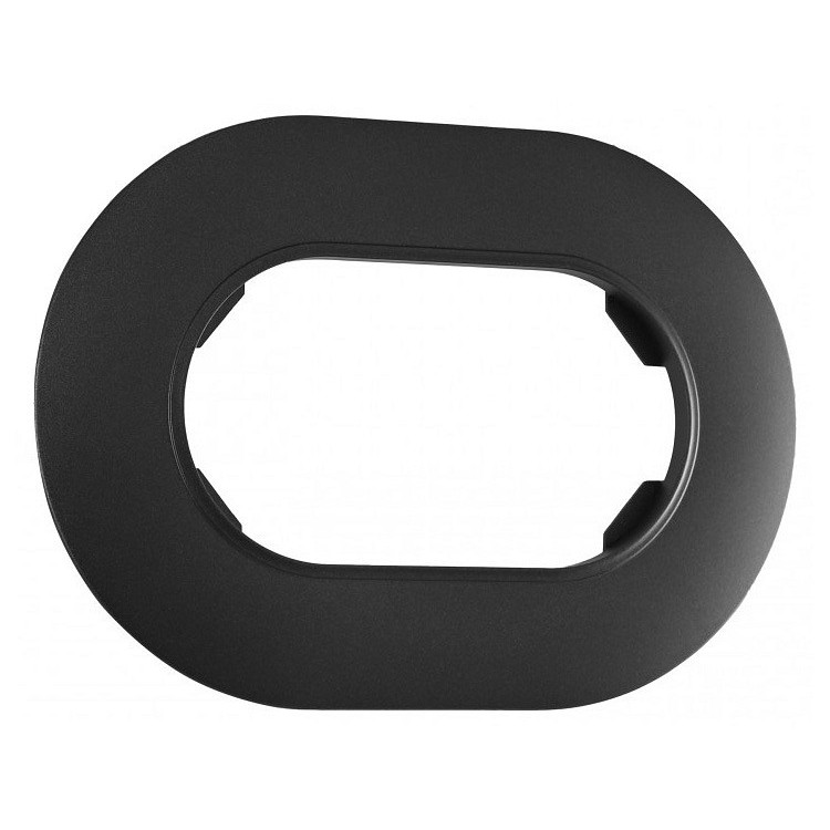 Рамка для двойной розетки arte milano am-502.08 502.08-double.black